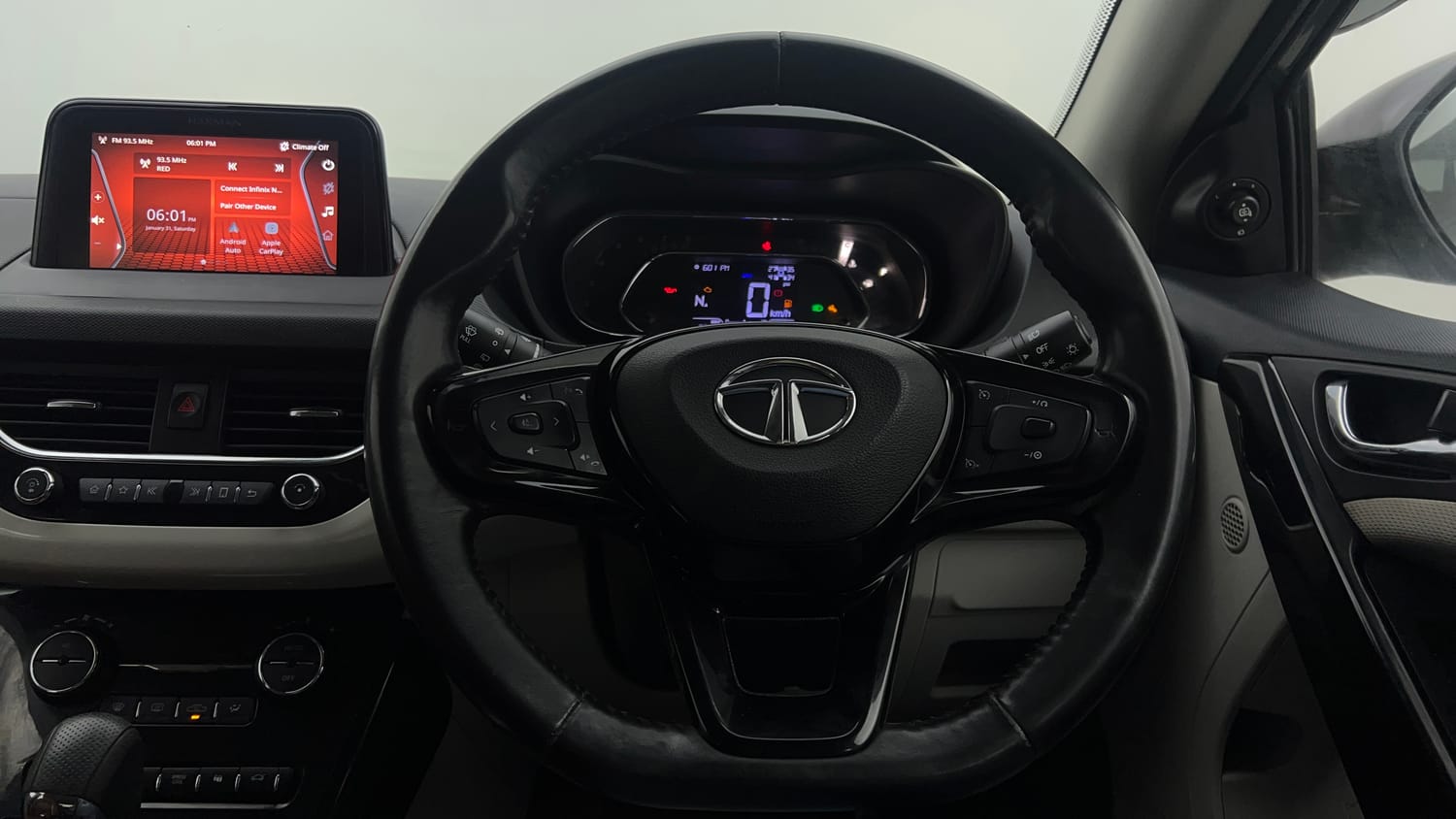 Used 2020 Tata Nexon XZA Plus (O) Diesel Diesel Automatic interior STEERING VIEW