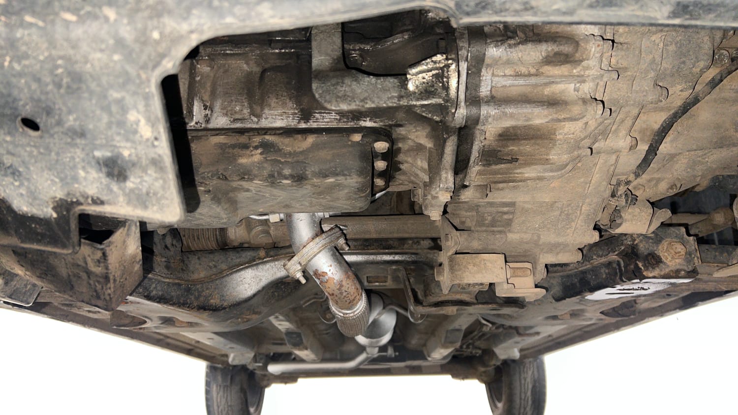 Used 2020 Tata Nexon XZA Plus (O) Diesel Diesel Automatic extra FRONT LEFT UNDERBODY VIEW