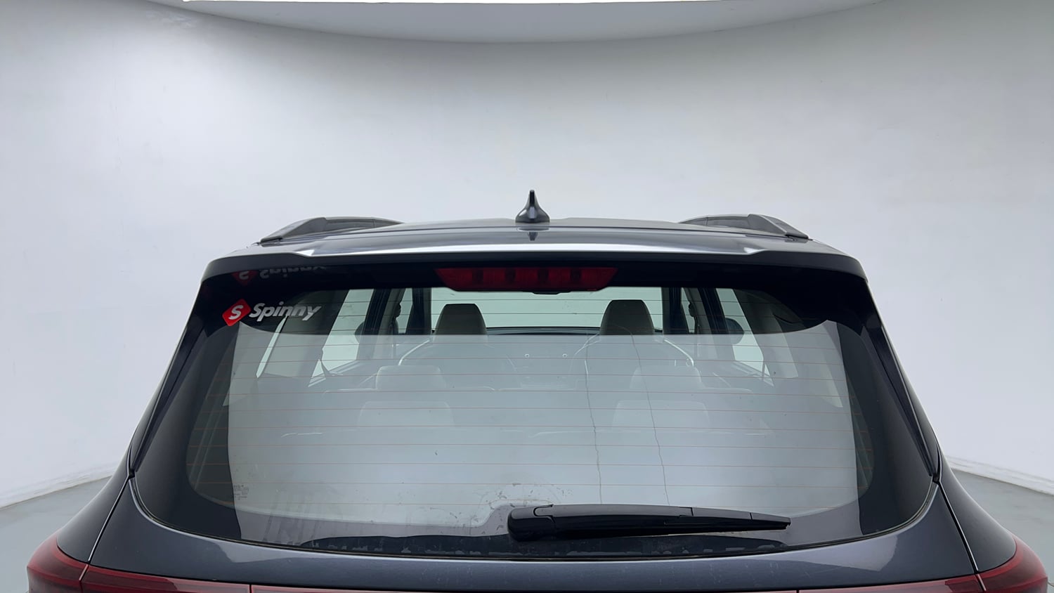 Used 2024 Kia Carens Luxury Plus 1.5 Diesel iMT 7 STR Diesel Manual exterior BACK WINDSHIELD VIEW