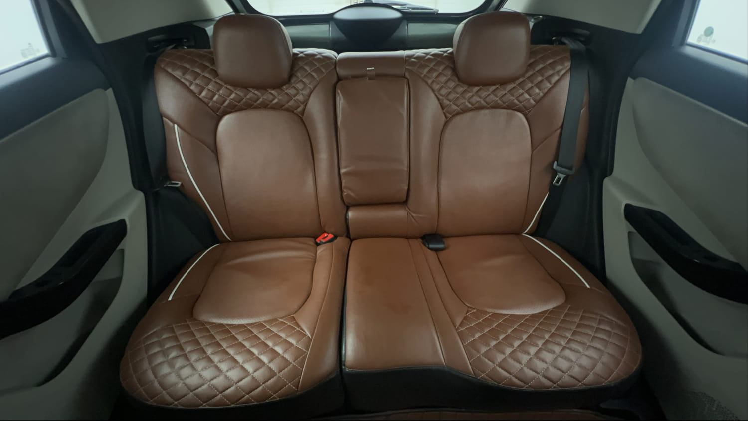 Used 2020 Tata Nexon XZA Plus (O) Diesel Diesel Automatic interior REAR SEAT CONDITION VIEW
