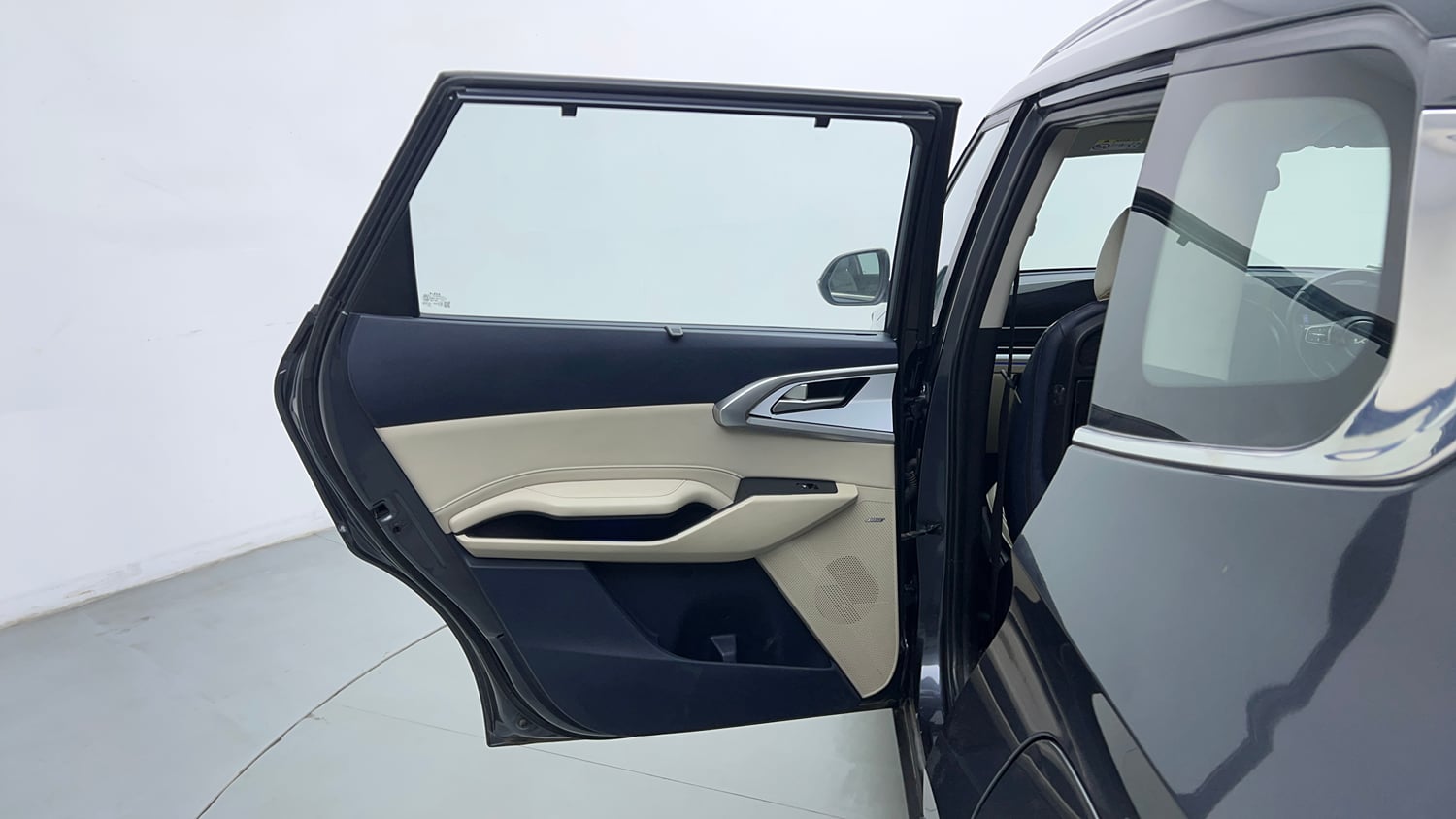 Used 2024 Kia Carens Luxury Plus 1.5 Diesel iMT 7 STR Diesel Manual interior LEFT REAR DOOR OPEN VIEW