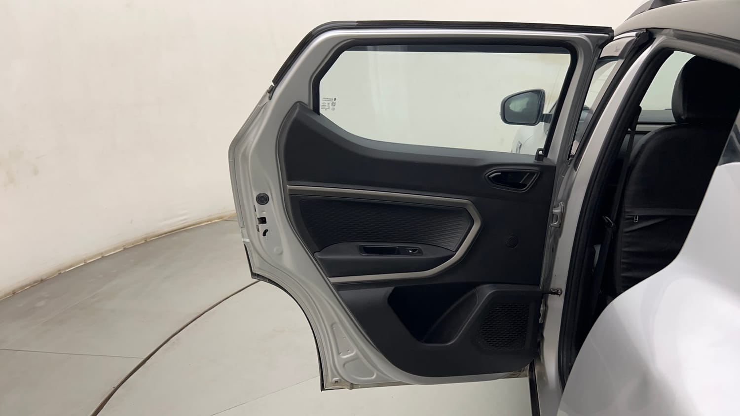 Used 2021 Renault Kiger RXZ Turbo CVT Dual Tone Petrol Automatic interior LEFT REAR DOOR OPEN VIEW