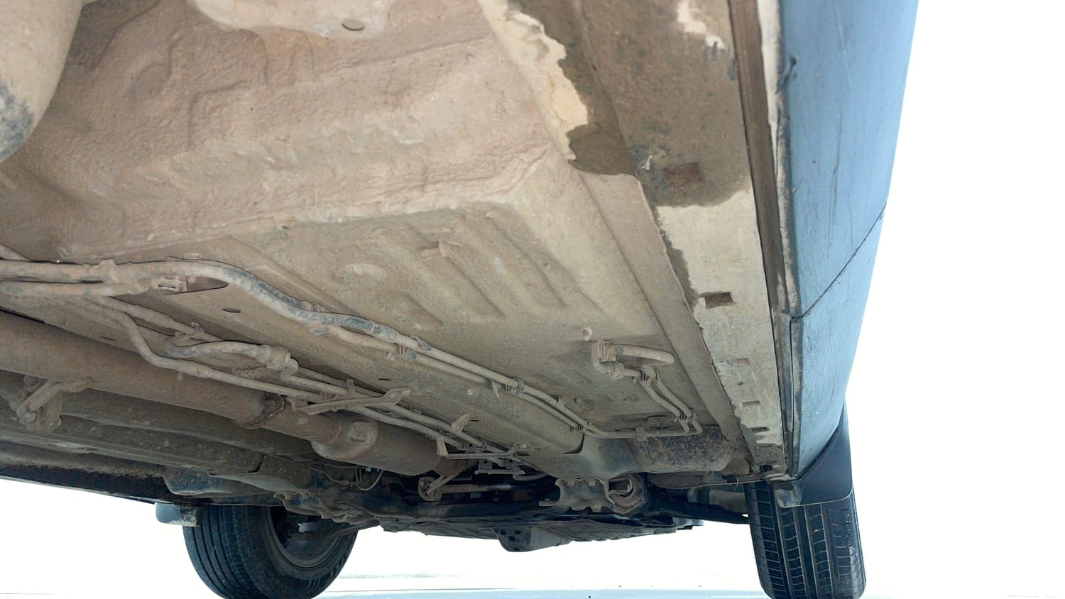 Used 2022 Tata Harrier XZ Plus Dark Edition Diesel Manual extra REAR RIGHT UNDERBODY VIEW