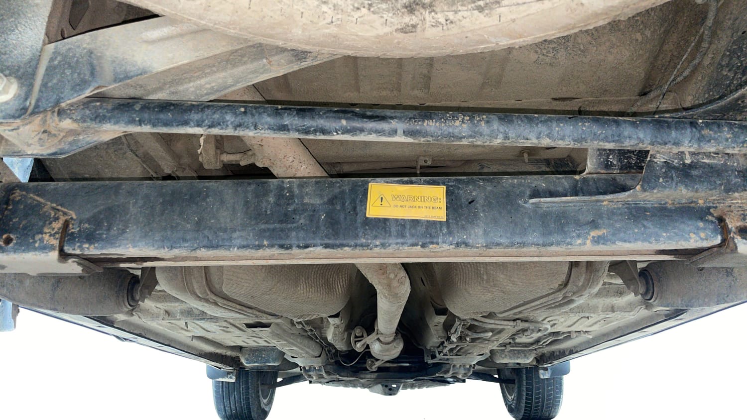 Used 2022 Tata Harrier XZ Plus Dark Edition Diesel Manual extra REAR UNDERBODY VIEW (TAKEN FROM REAR)