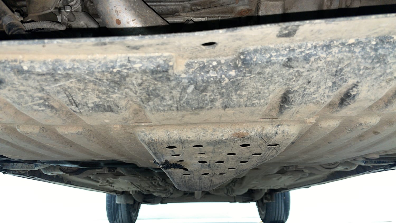 Used 2022 Tata Harrier XZ Plus Dark Edition Diesel Manual extra FRONT LEFT UNDERBODY VIEW