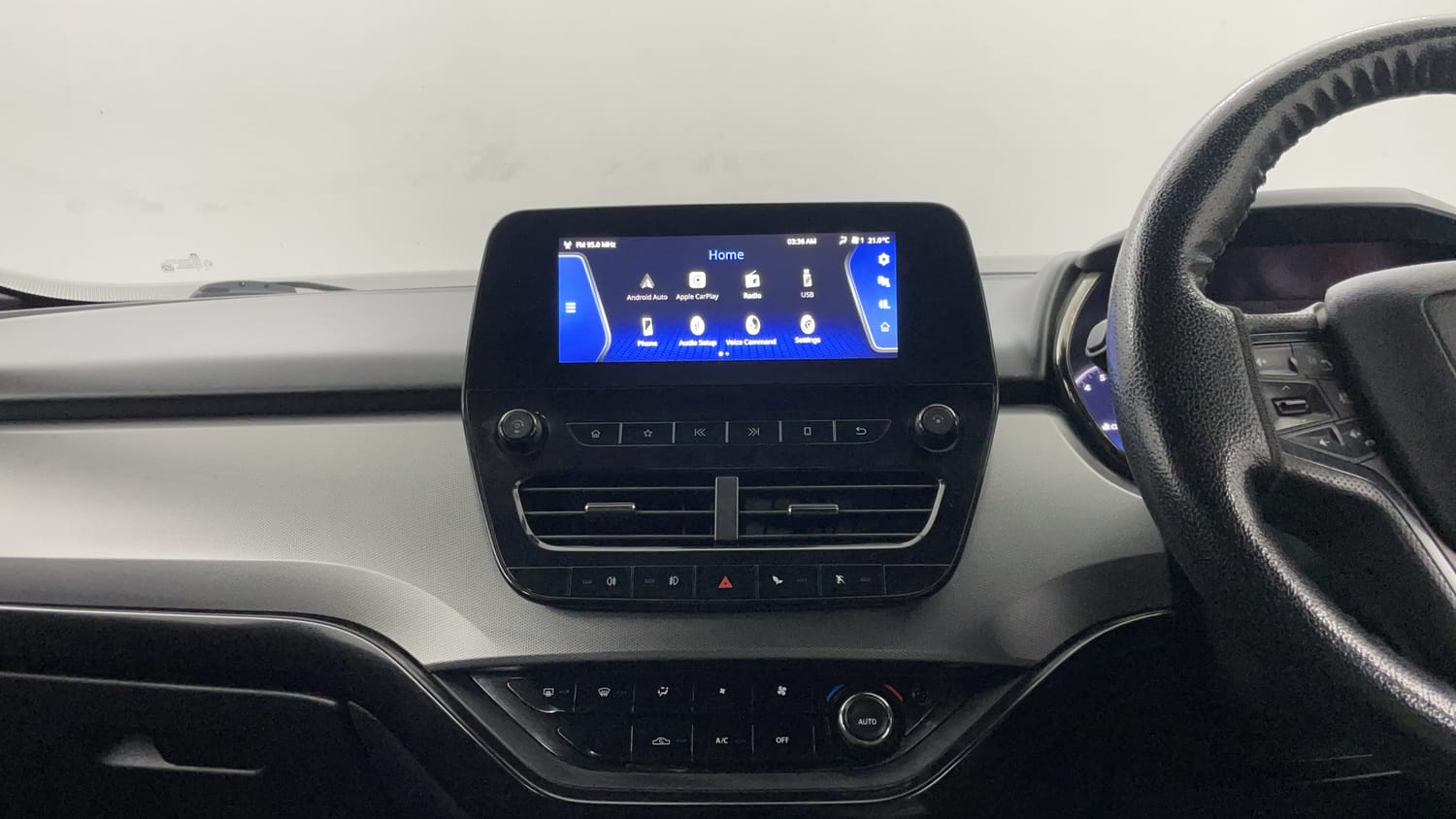 Used 2022 Tata Harrier XZ Plus Dark Edition Diesel Manual interior MUSIC SYSTEM & AC CONTROL VIEW