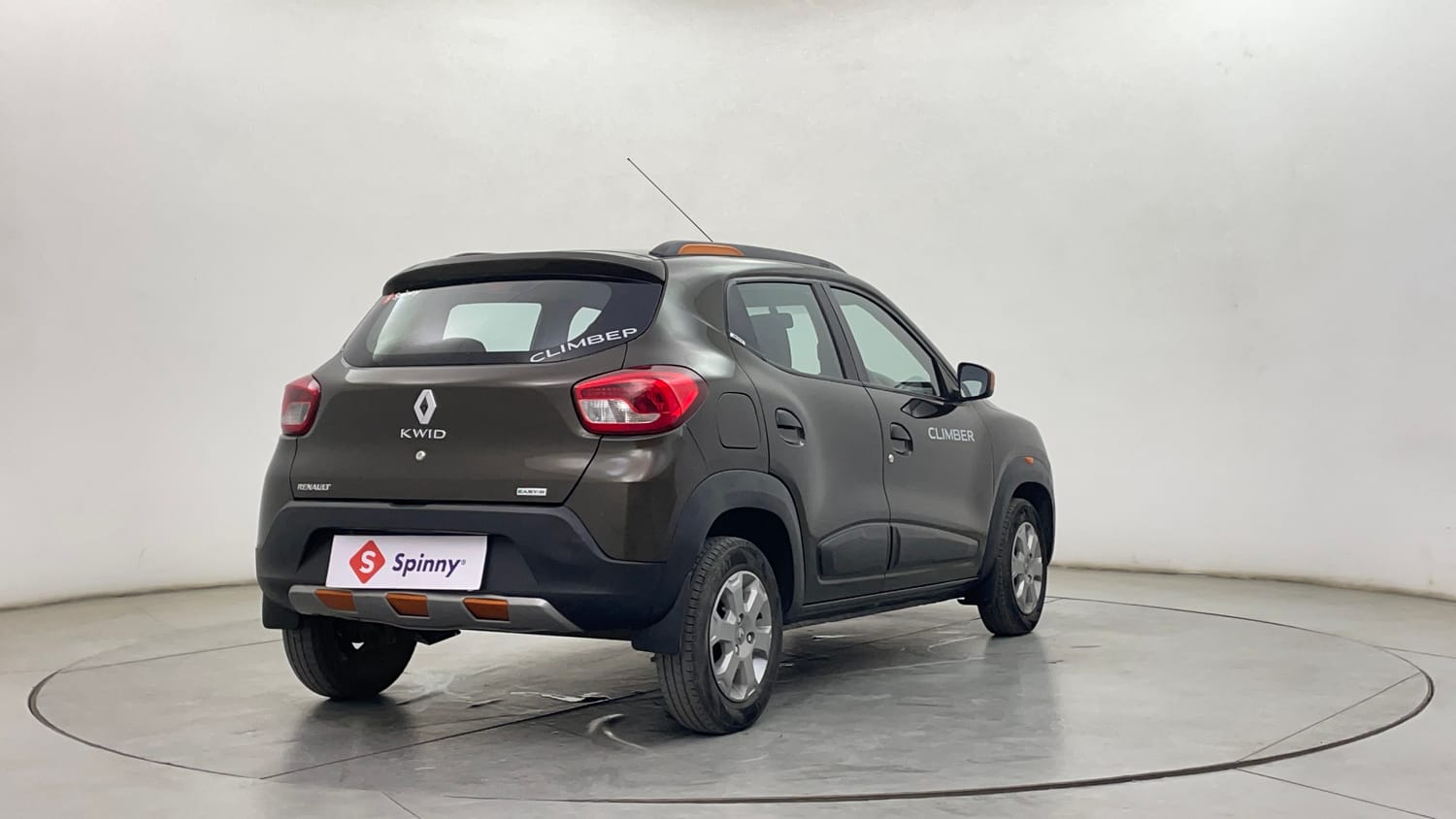 Used 2019 Renault Kwid CLIMBER 1.0 AMT Petrol Automatic exterior RIGHT REAR CORNER VIEW