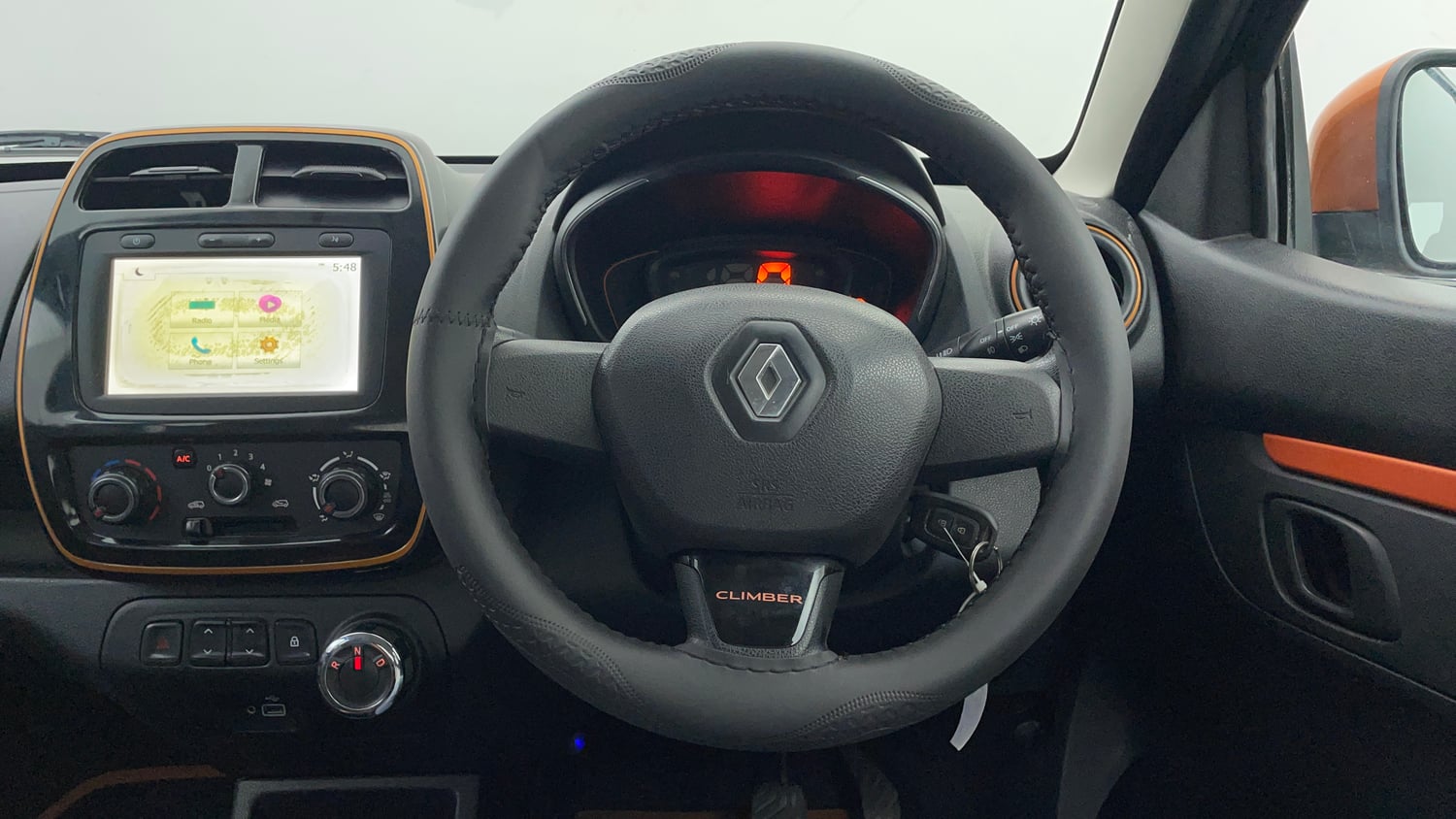 Used 2019 Renault Kwid CLIMBER 1.0 AMT Petrol Automatic interior STEERING VIEW