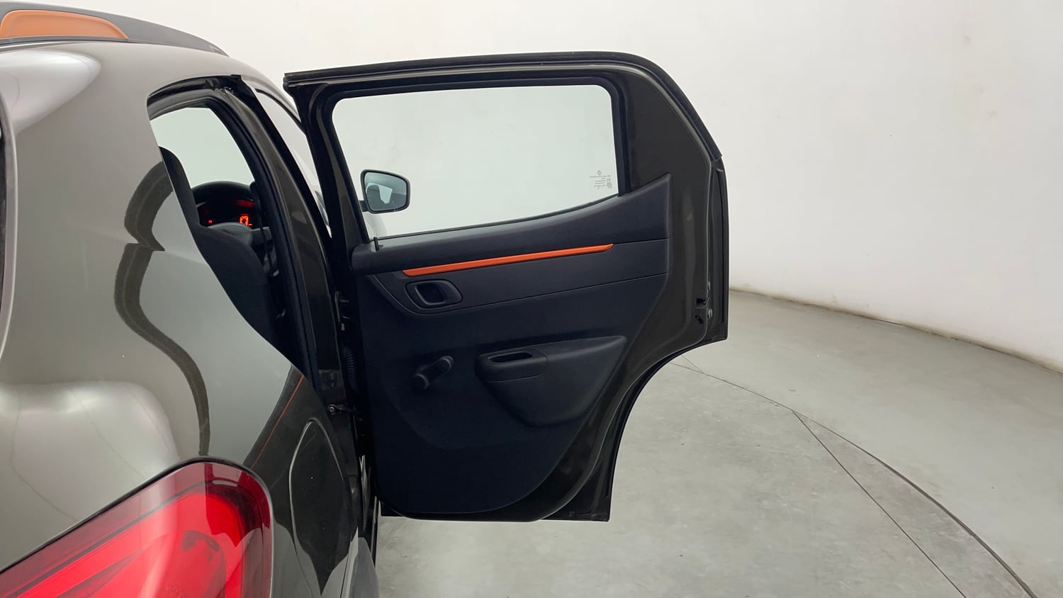 Used 2019 Renault Kwid CLIMBER 1.0 AMT Petrol Automatic interior RIGHT REAR DOOR OPEN VIEW