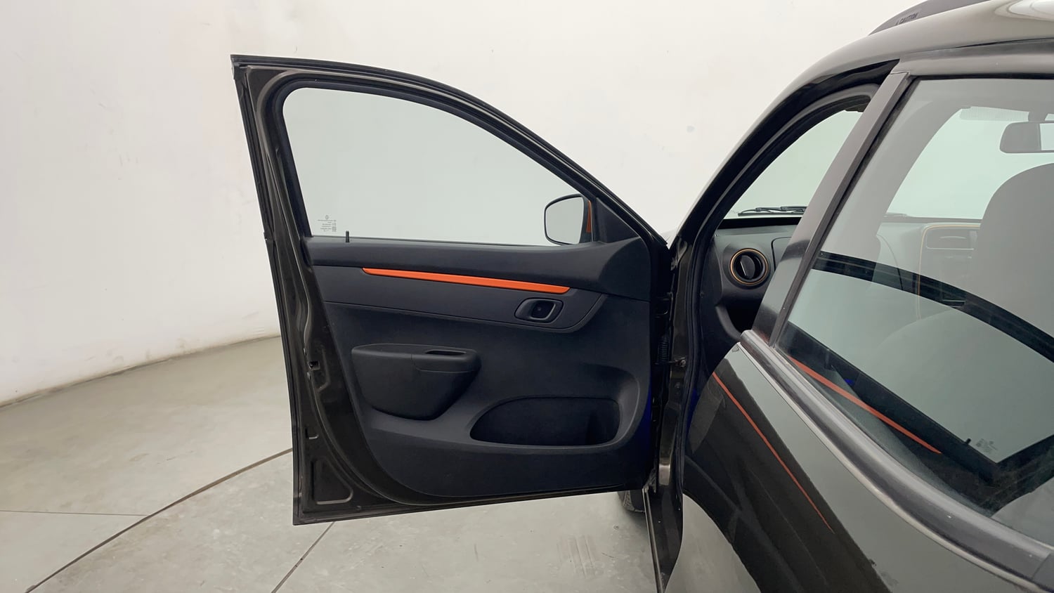 Used 2019 Renault Kwid CLIMBER 1.0 AMT Petrol Automatic interior LEFT FRONT DOOR OPEN VIEW