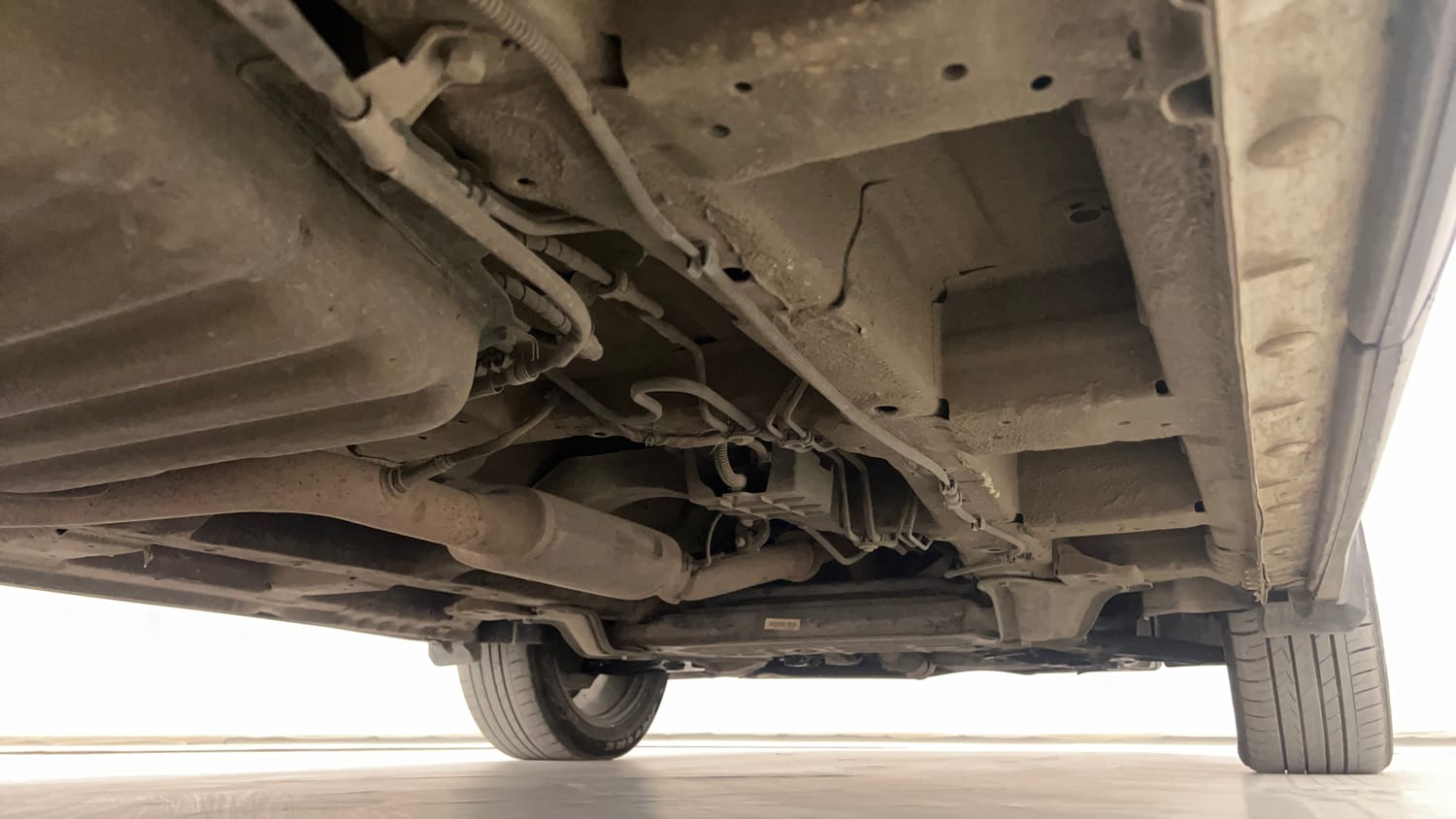 Used 2021 MG Motors Hector Sharp 2.0 Diesel Turbo MT Diesel Manual extra REAR RIGHT UNDERBODY VIEW
