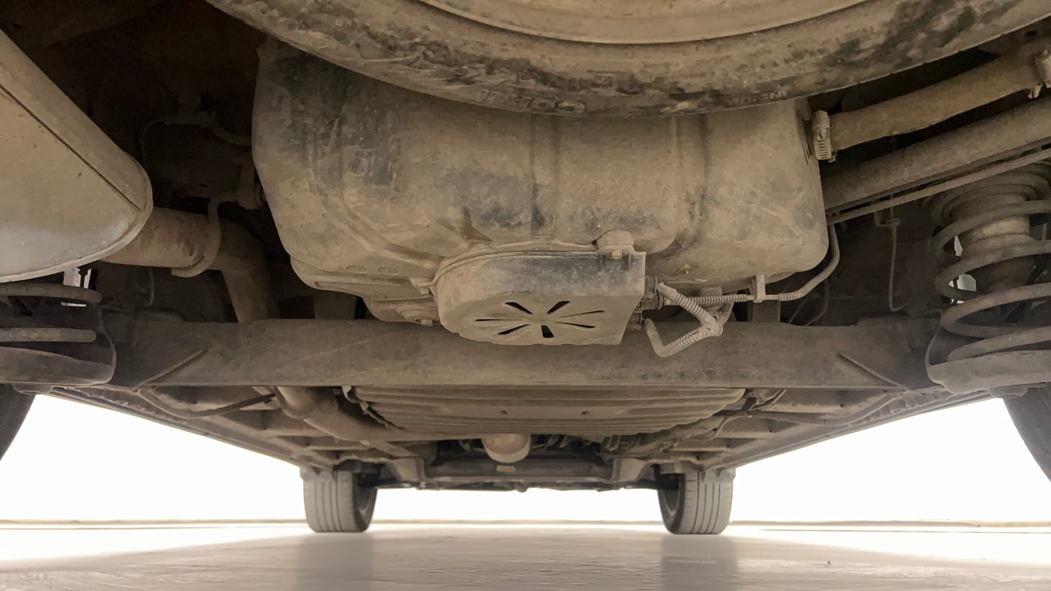 Used 2021 MG Motors Hector Sharp 2.0 Diesel Turbo MT Diesel Manual extra REAR UNDERBODY VIEW (TAKEN FROM REAR)