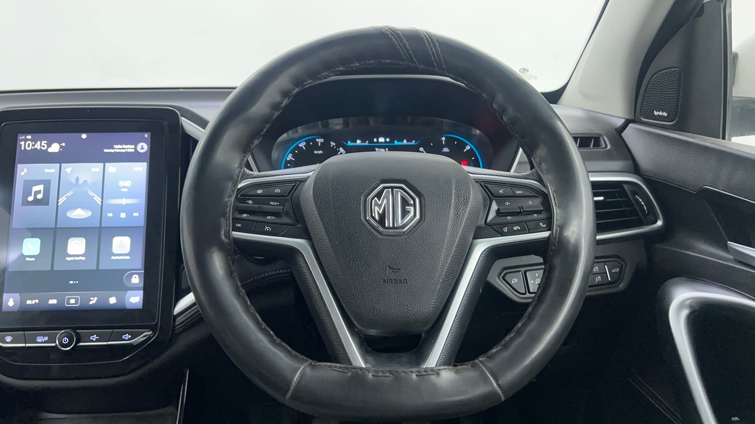 Used 2021 MG Motors Hector Sharp 2.0 Diesel Turbo MT Diesel Manual interior STEERING VIEW