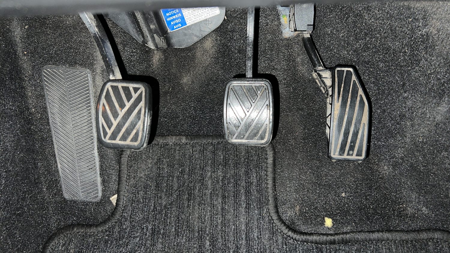 Used 2017 Maruti Suzuki Baleno Zeta 1.3 Diesel Manual interior PEDALS VIEW