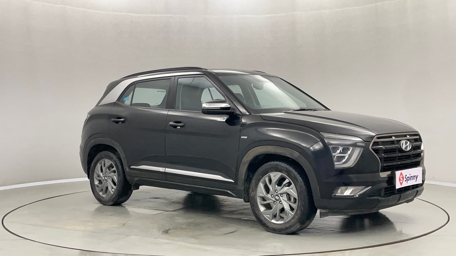 Used 2020 Hyundai Creta SX (O) 1.4 Turbo 7 DCT Petrol Automatic exterior RIGHT FRONT CORNER VIEW