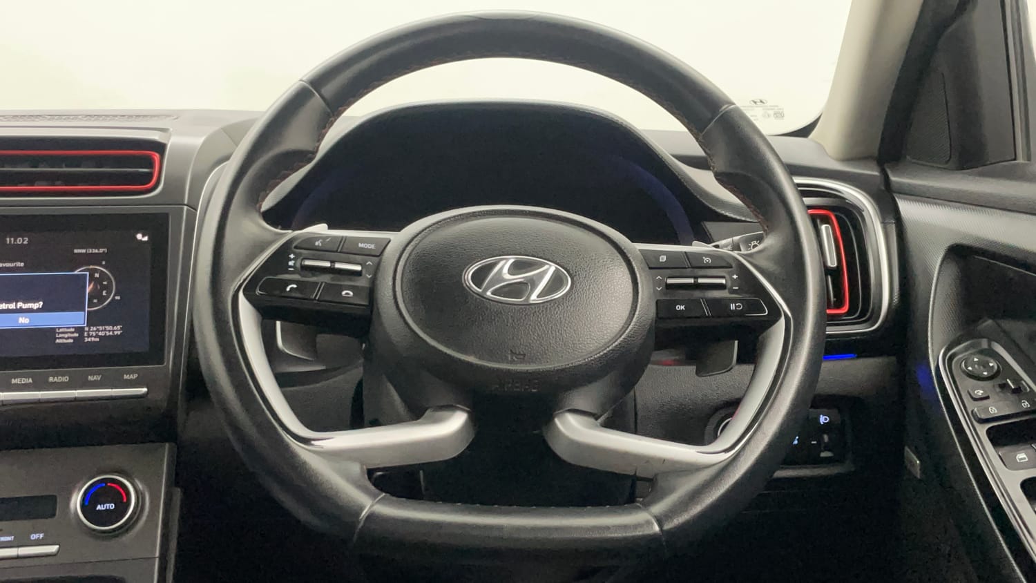 Used 2020 Hyundai Creta SX (O) 1.4 Turbo 7 DCT Petrol Automatic interior STEERING VIEW