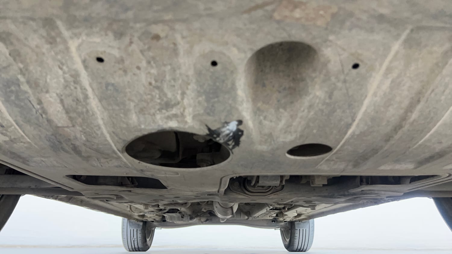 Used 2024 Hyundai Creta 1.5 CRDi Diesel MT DSL SX(O) Diesel Manual extra FRONT LEFT UNDERBODY VIEW