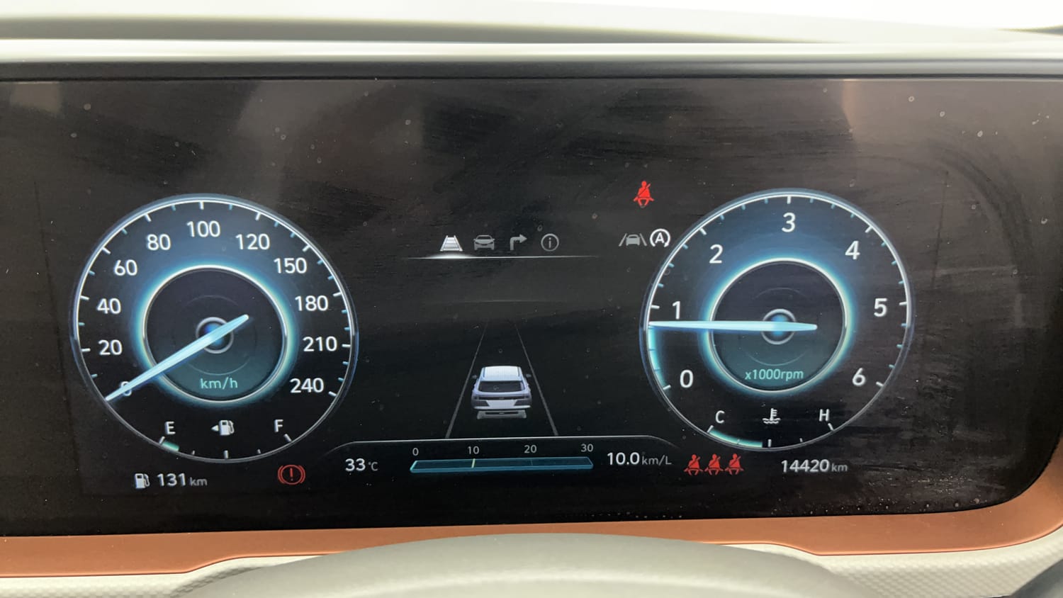 Used 2024 Hyundai Creta 1.5 CRDi Diesel MT DSL SX(O) Diesel Manual interior CLUSTERMETER VIEW