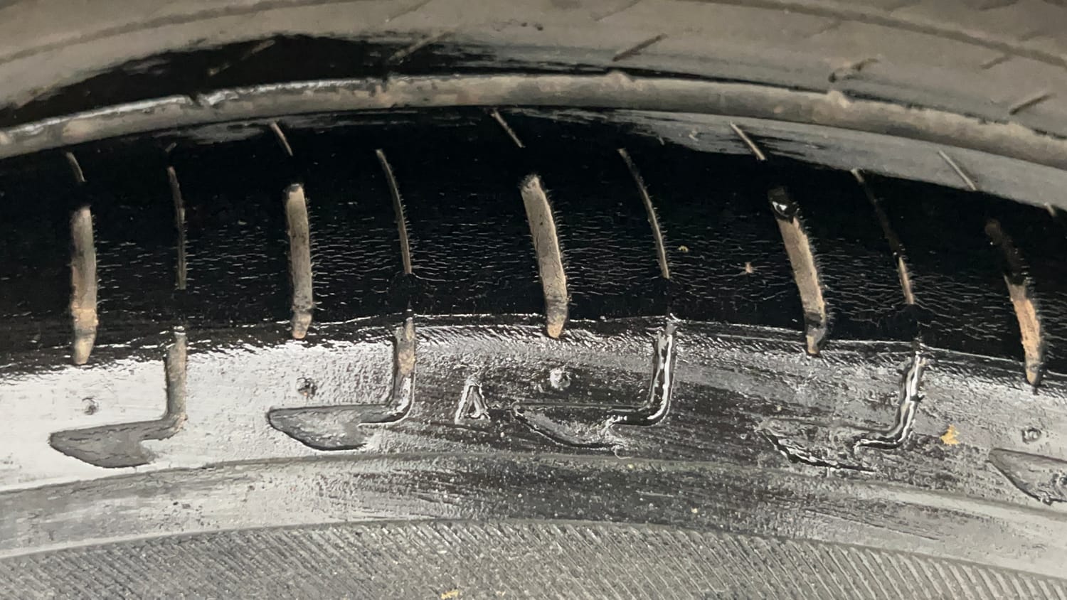 Used 2022 Honda City VX Petrol Petrol Manual tyres LEFT REAR TYRE TREAD VIEW