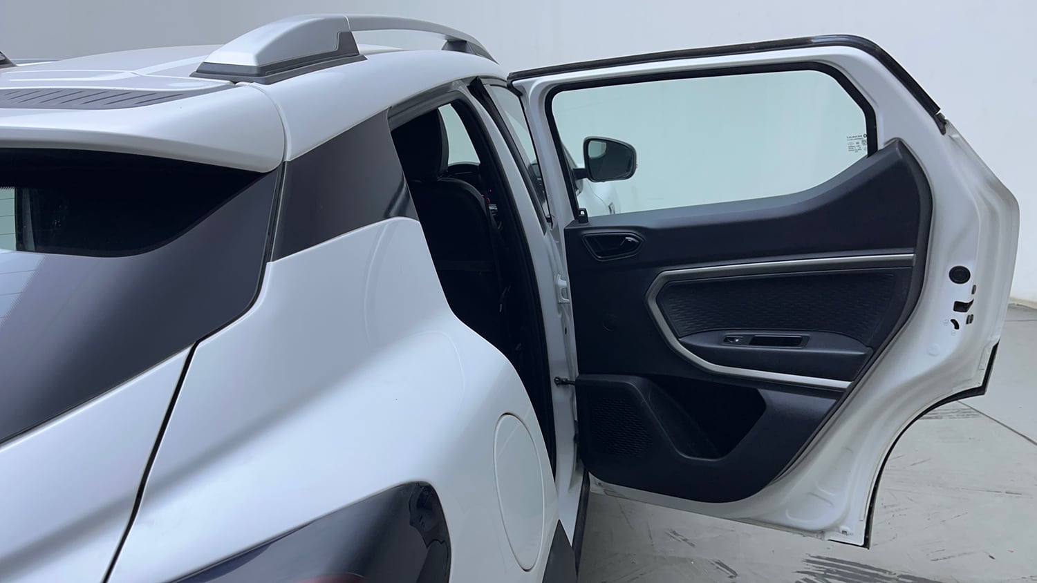 Used 2021 Renault Kiger RXZ Turbo CVT Petrol Automatic interior RIGHT REAR DOOR OPEN VIEW