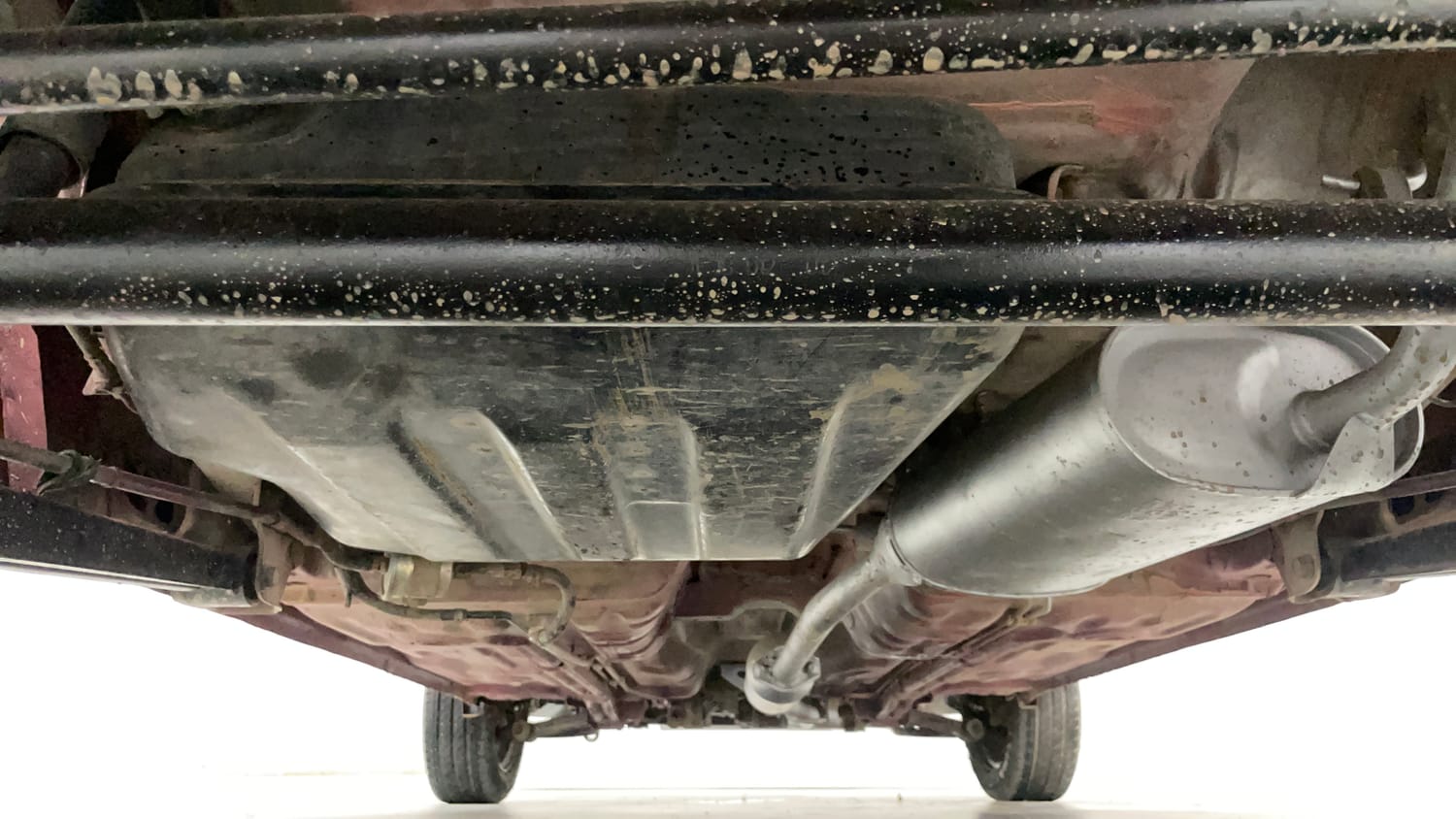 Used 2012 Maruti Suzuki Alto K10 VXi Petrol Manual extra REAR UNDERBODY VIEW (TAKEN FROM REAR)