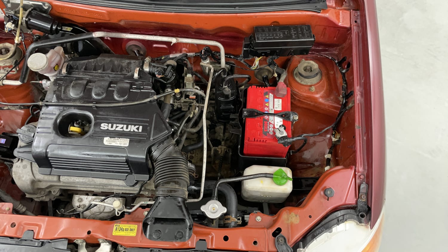 Used 2012 Maruti Suzuki Alto K10 VXi Petrol Manual engine ENGINE LEFT SIDE VIEW