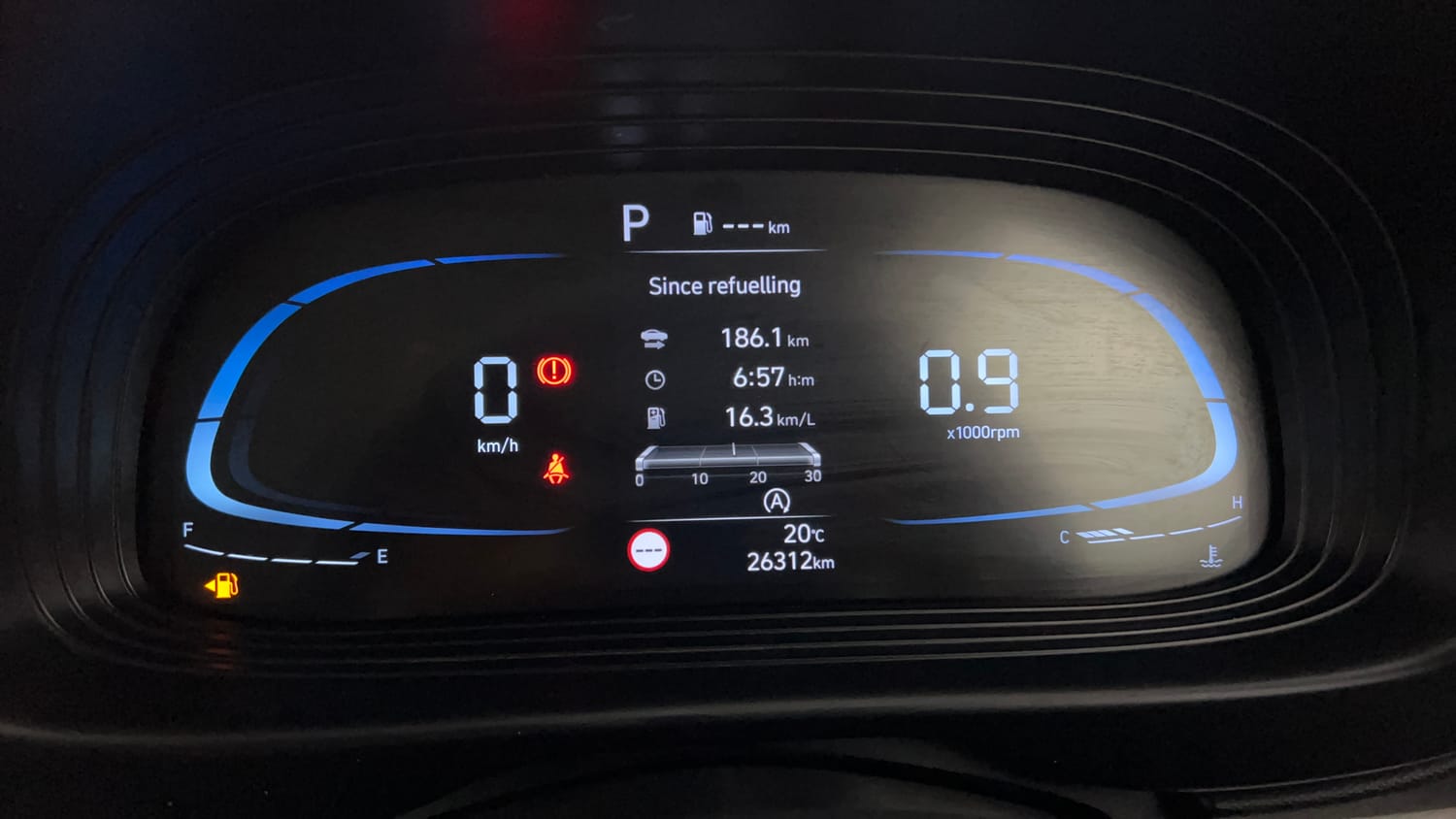 Used 2023 Hyundai Venue SX (O) 1.0 Turbo DCT Petrol Automatic interior CLUSTERMETER VIEW