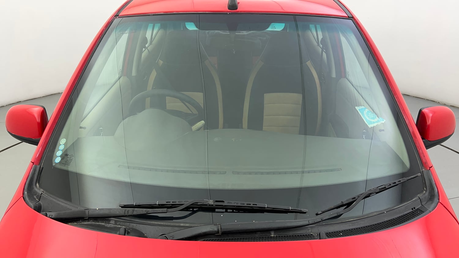 Used 2012 Hyundai i10 Magna 1.1 iRDE2 Petrol Manual exterior FRONT WINDSHIELD VIEW