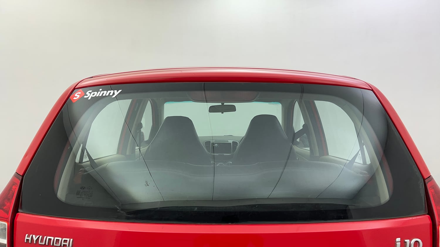 Used 2012 Hyundai i10 Magna 1.1 iRDE2 Petrol Manual exterior BACK WINDSHIELD VIEW
