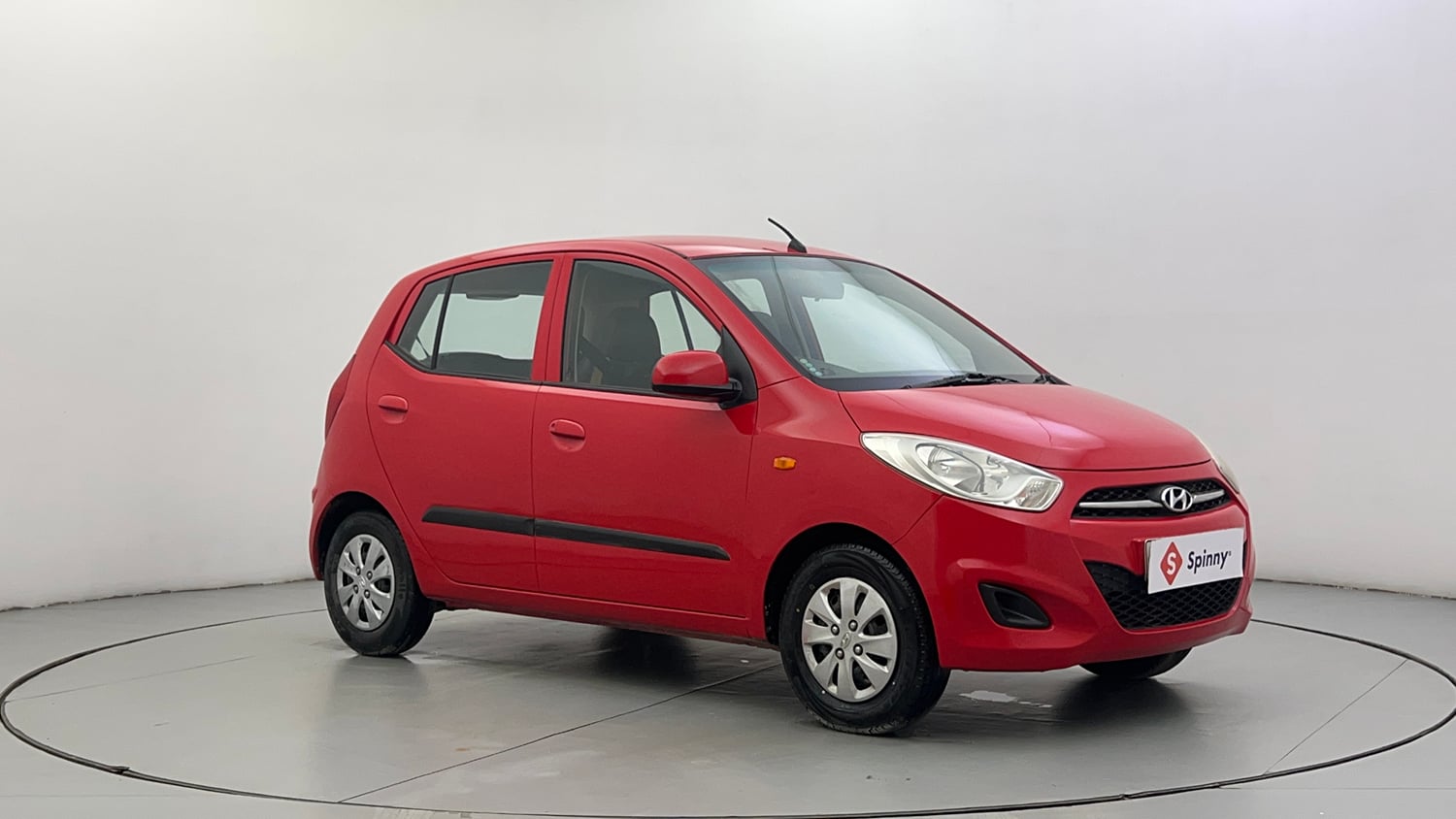 Used 2012 Hyundai i10 Magna 1.1 iRDE2 Petrol Manual exterior RIGHT FRONT CORNER VIEW
