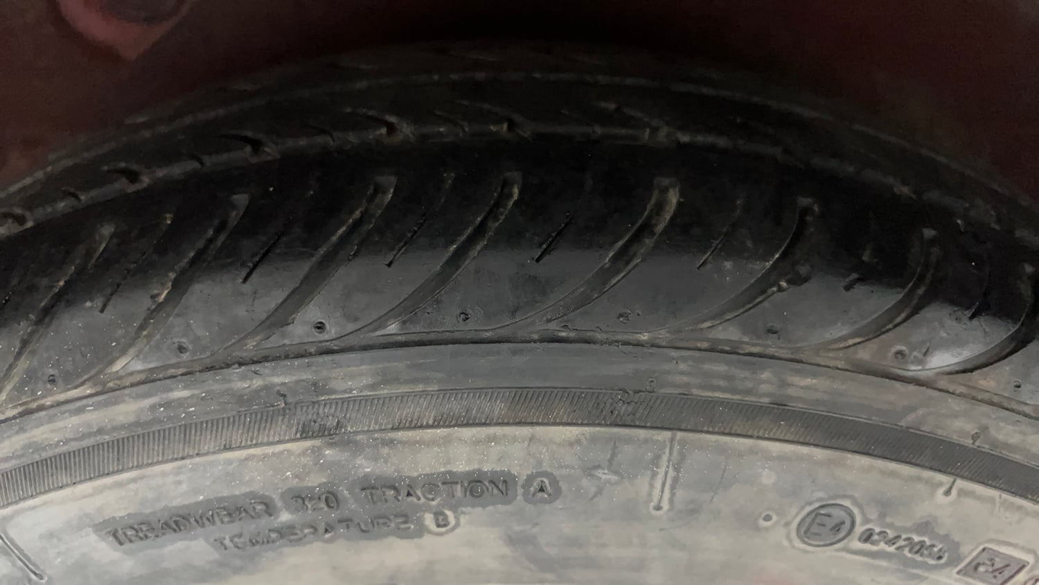 Used 2012 Hyundai i10 Magna 1.1 iRDE2 Petrol Manual tyres RIGHT REAR TYRE TREAD VIEW