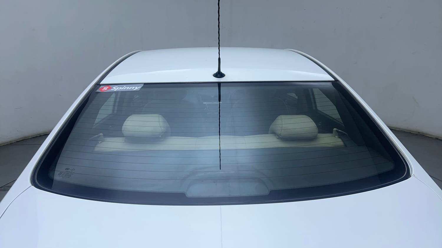 Used 2013 Hyundai Verna Fluidic 1.6 CRDi SX Diesel Manual exterior BACK WINDSHIELD VIEW