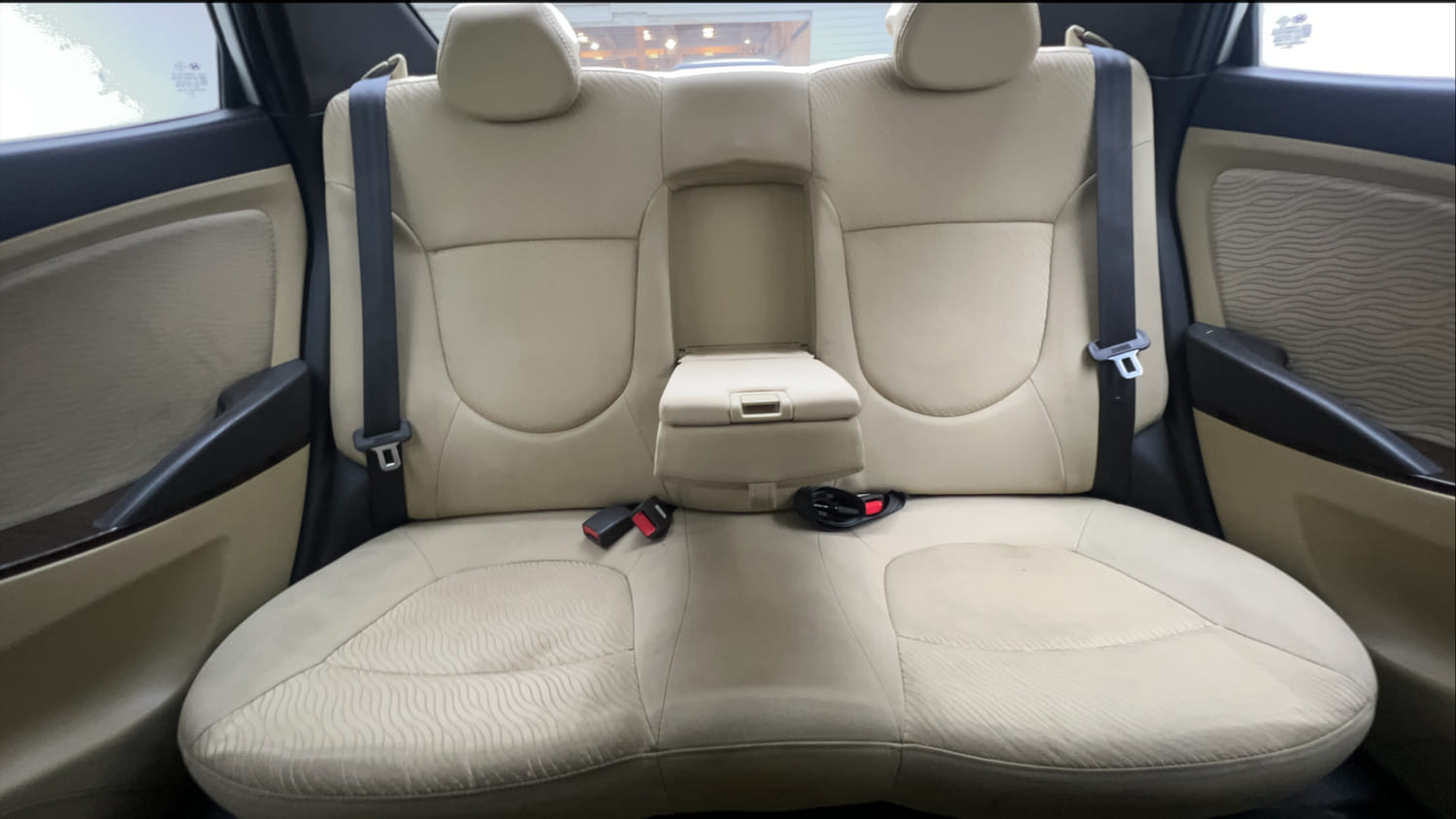 Used 2013 Hyundai Verna Fluidic 1.6 CRDi SX Diesel Manual interior REAR SEAT CONDITION VIEW