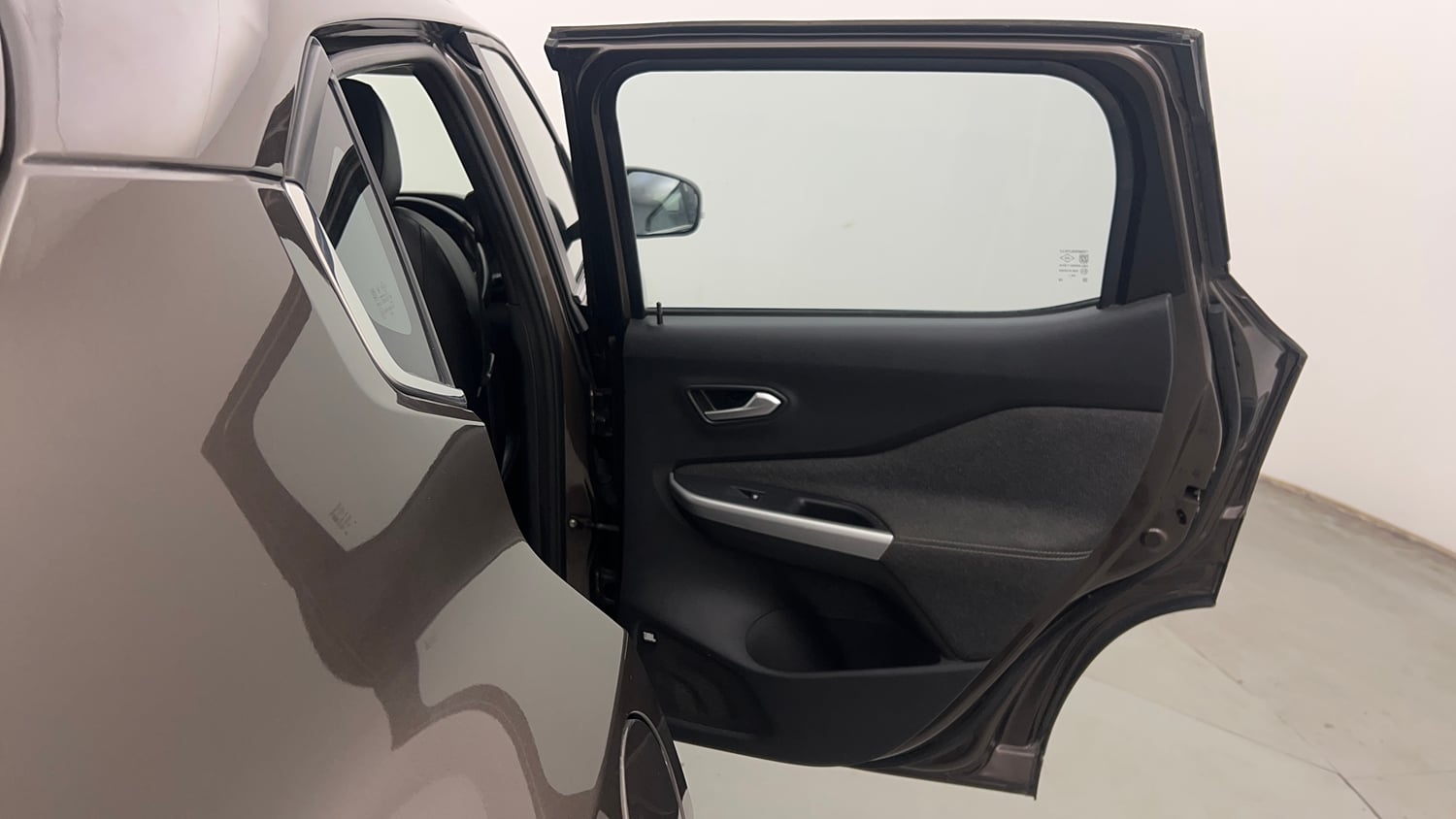 Used 2021 Nissan Magnite XV Premium Turbo (O) CVT Petrol Automatic interior RIGHT REAR DOOR OPEN VIEW