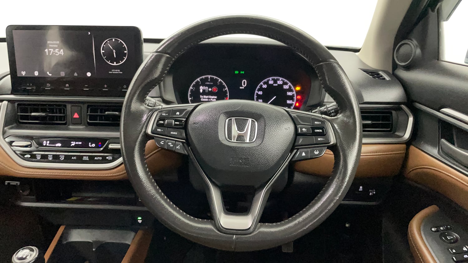 Used 2024 Honda Elevate ZX MT Petrol Manual interior STEERING VIEW