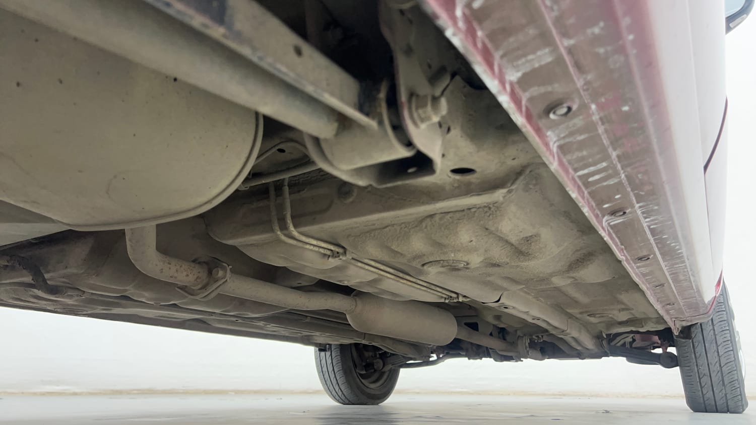 Used 2017 Maruti Suzuki Alto K10 [2014-2019] VXI AMT (O) Petrol Automatic extra REAR RIGHT UNDERBODY VIEW