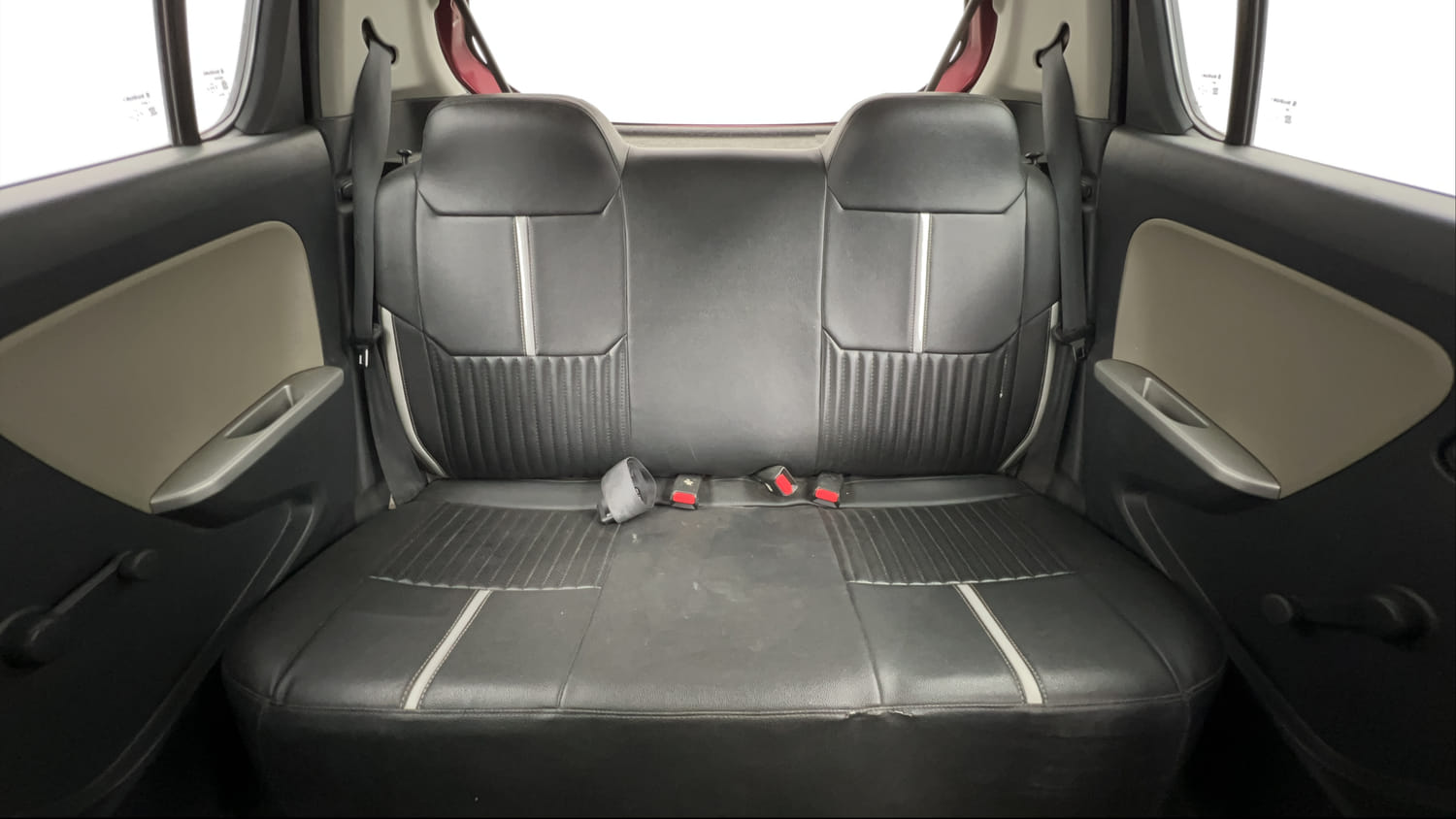 Used 2017 Maruti Suzuki Alto K10 [2014-2019] VXI AMT (O) Petrol Automatic interior REAR SEAT CONDITION VIEW