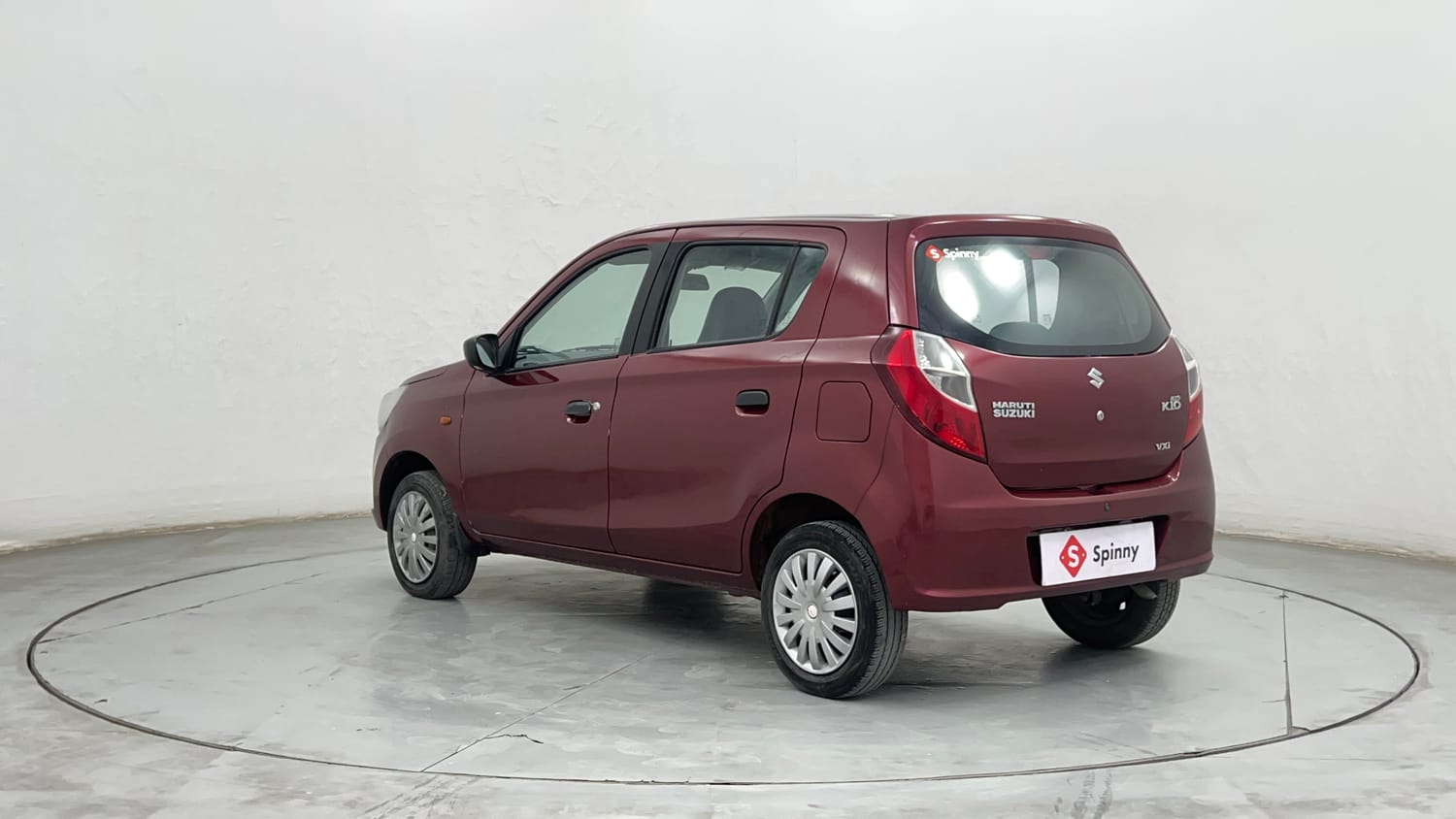 Used 2017 Maruti Suzuki Alto K10 [2014-2019] VXI AMT (O) Petrol Automatic exterior LEFT REAR CORNER VIEW