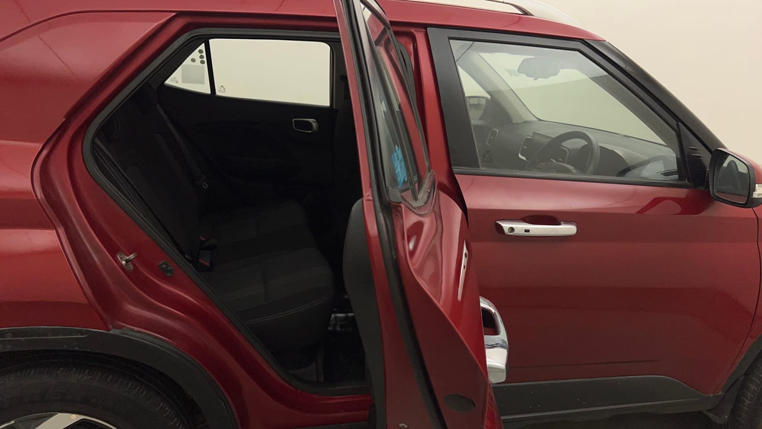 Used 2019 Hyundai Venue SX Plus 1.0 Turbo DCT Petrol Automatic interior RIGHT SIDE REAR DOOR CABIN VIEW