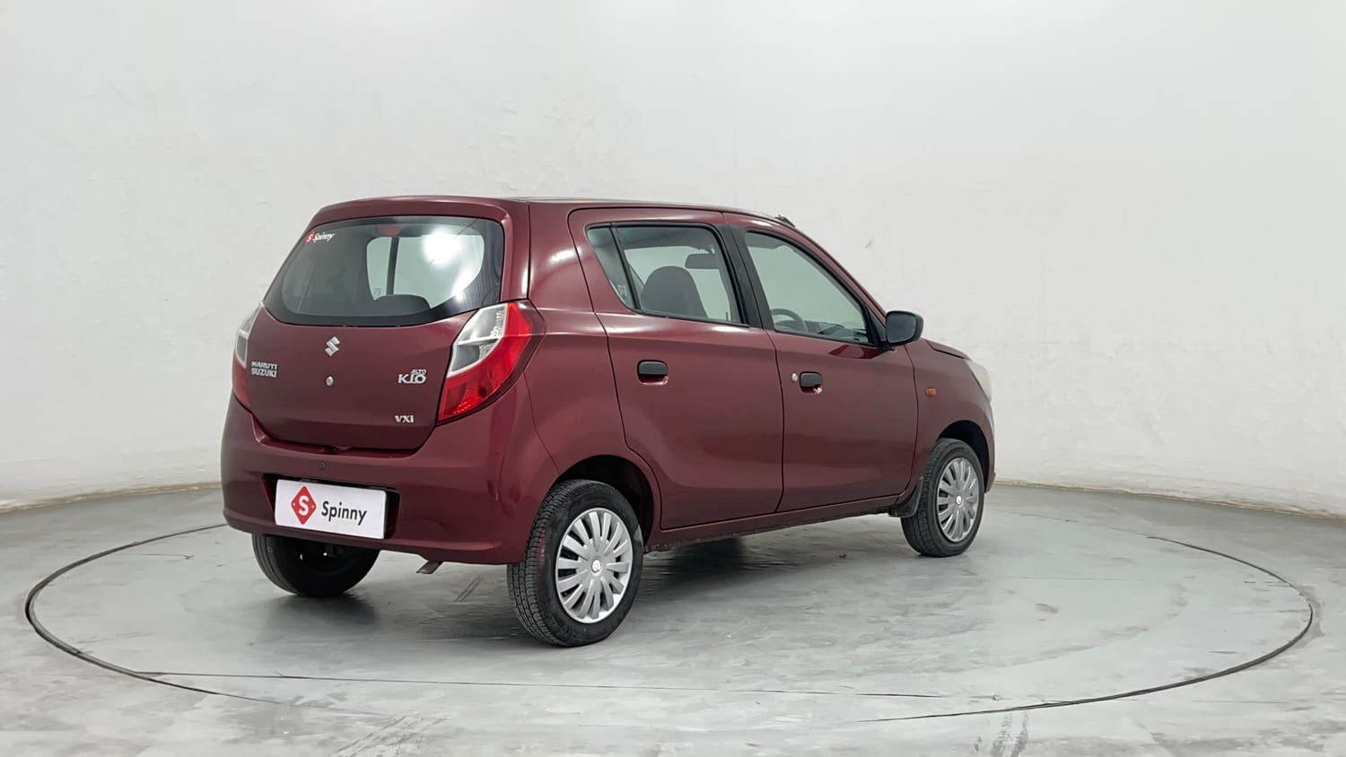 Used 2017 Maruti Suzuki Alto K10 [2014-2019] VXI AMT (O) Petrol Automatic exterior RIGHT REAR CORNER VIEW