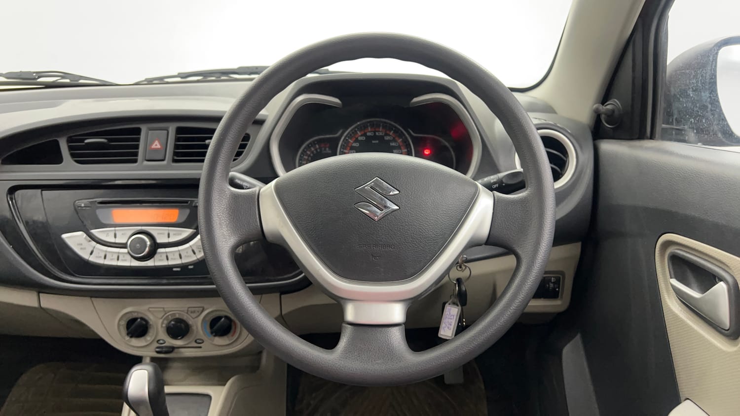 Used 2017 Maruti Suzuki Alto K10 [2014-2019] VXI AMT (O) Petrol Automatic interior STEERING VIEW