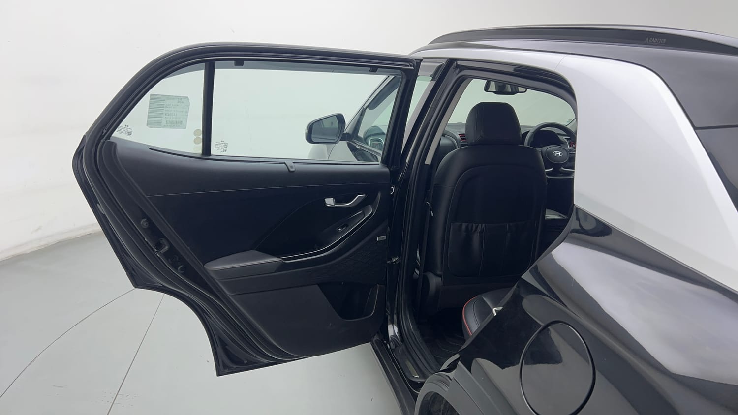 Used 2021 Hyundai Creta SX (O) 1.4 Turbo 7 DCT Petrol Automatic interior LEFT REAR DOOR OPEN VIEW
