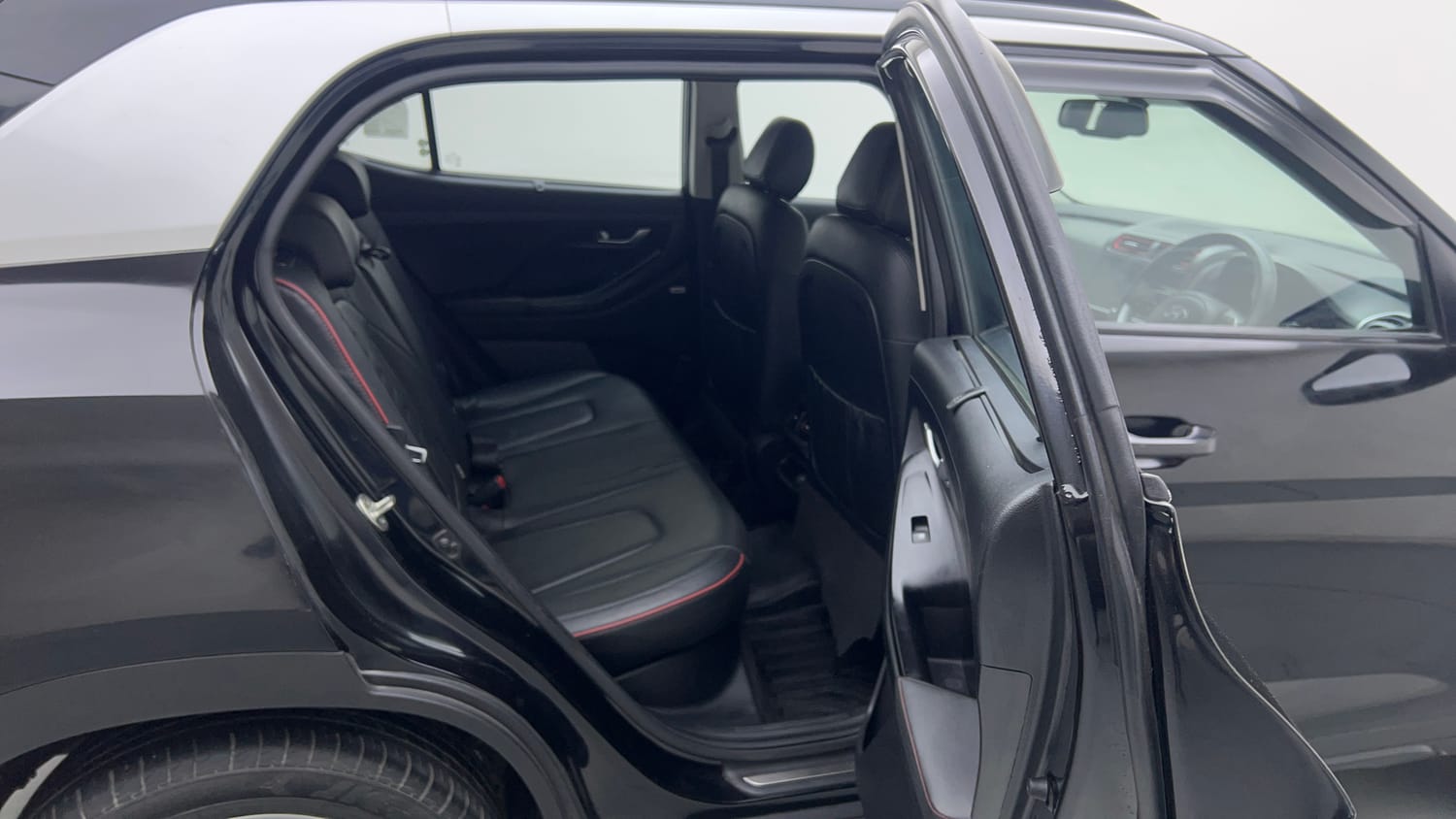 Used 2021 Hyundai Creta SX (O) 1.4 Turbo 7 DCT Petrol Automatic interior RIGHT SIDE REAR DOOR CABIN VIEW