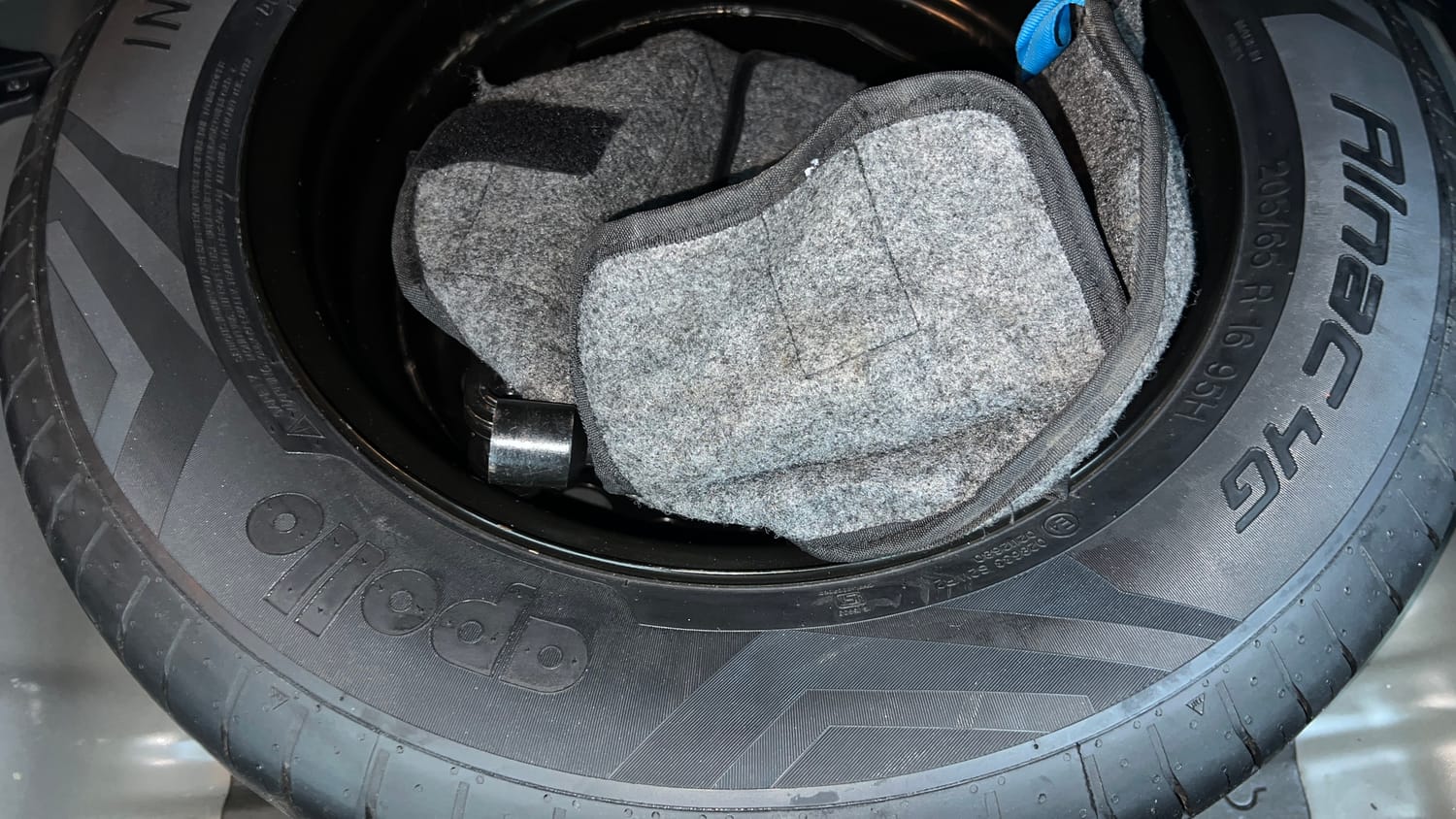 Used 2021 Hyundai Creta SX (O) 1.4 Turbo 7 DCT Petrol Automatic tyres SPARE TYRE VIEW