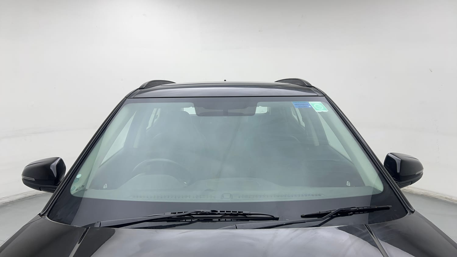 Used 2021 Hyundai Creta SX (O) 1.4 Turbo 7 DCT Petrol Automatic exterior FRONT WINDSHIELD VIEW