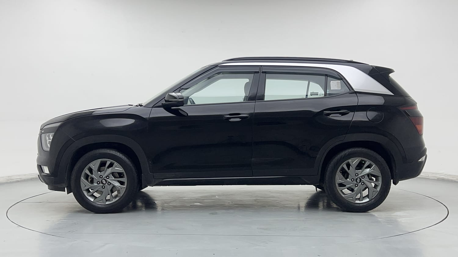 Used 2021 Hyundai Creta SX (O) 1.4 Turbo 7 DCT Petrol Automatic exterior LEFT SIDE VIEW