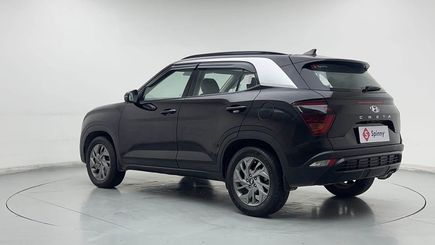 Used 2021 Hyundai Creta SX (O) 1.4 Turbo 7 DCT Petrol Automatic exterior LEFT REAR CORNER VIEW