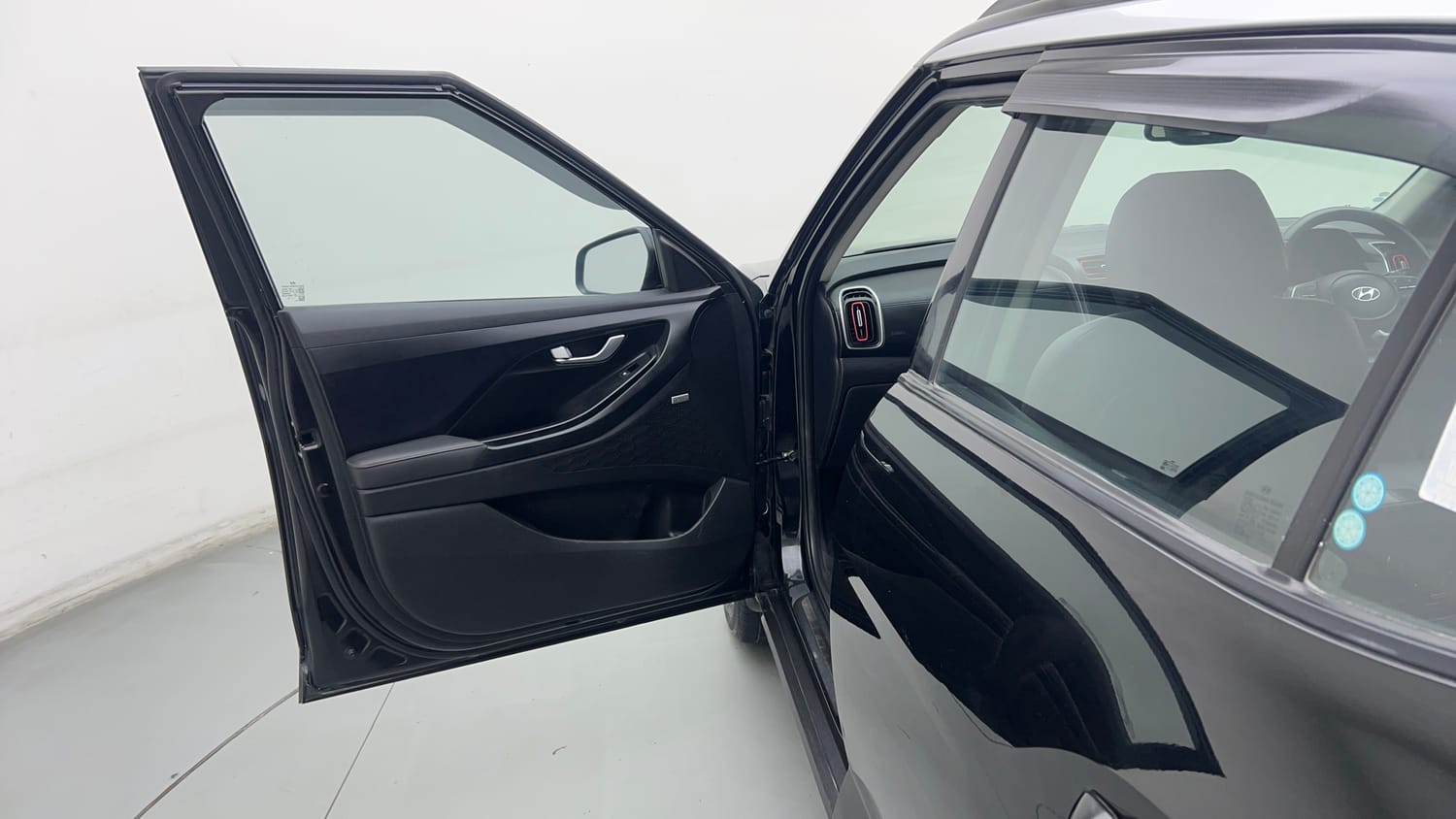 Used 2021 Hyundai Creta SX (O) 1.4 Turbo 7 DCT Petrol Automatic interior LEFT FRONT DOOR OPEN VIEW