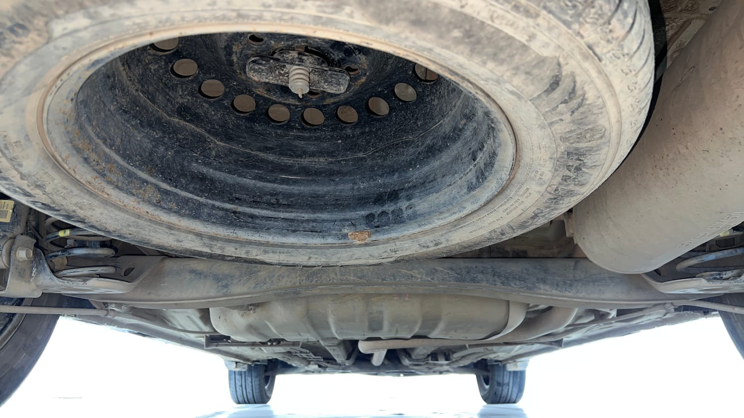 Used 2022 Kia Carens Luxury Plus 1.5 Diesel 6 STR Diesel Manual extra REAR UNDERBODY VIEW (TAKEN FROM REAR)