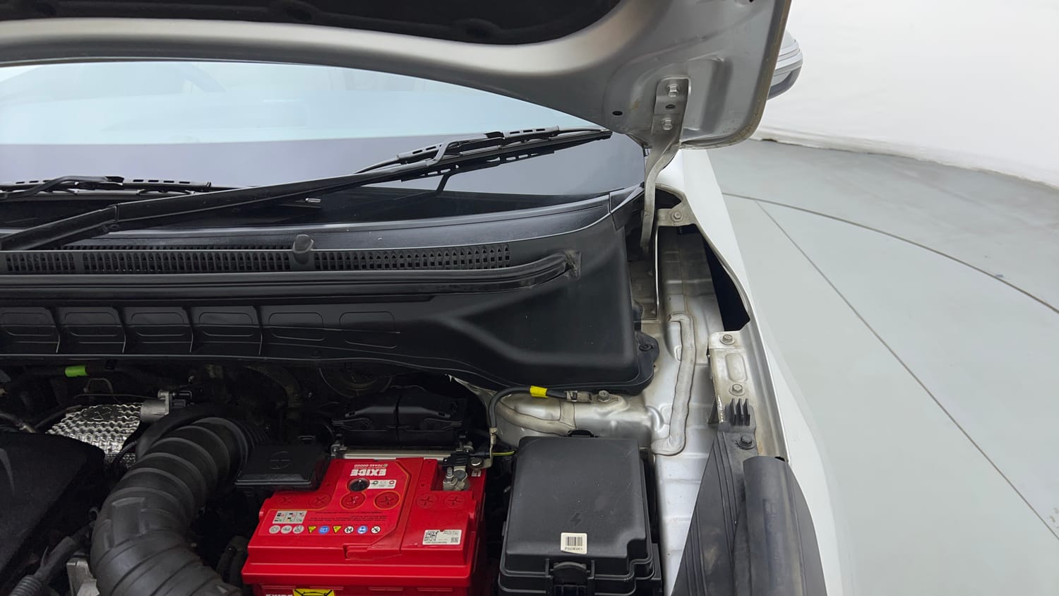 Used 2022 Kia Carens Luxury Plus 1.5 Diesel 6 STR Diesel Manual engine ENGINE LEFT SIDE HINGE & APRON VIEW